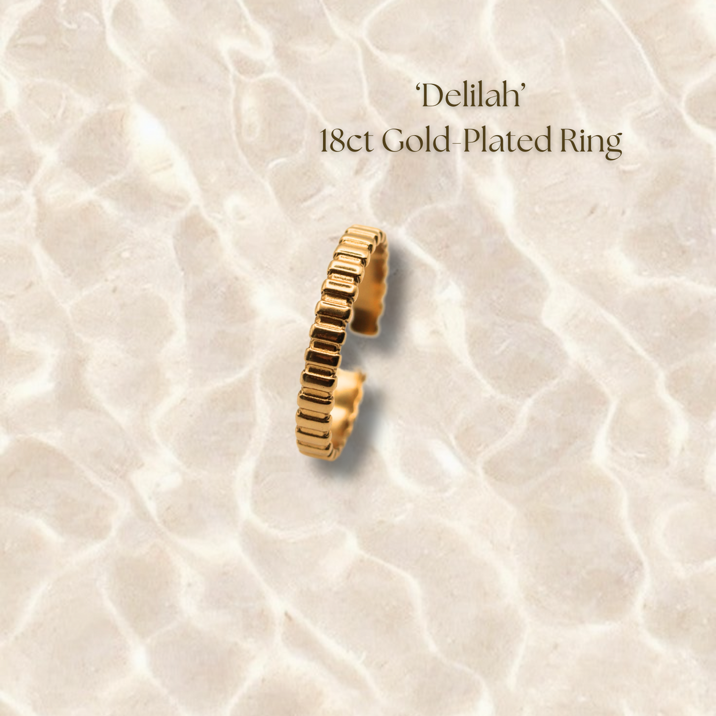 Delilah Ring - Gold