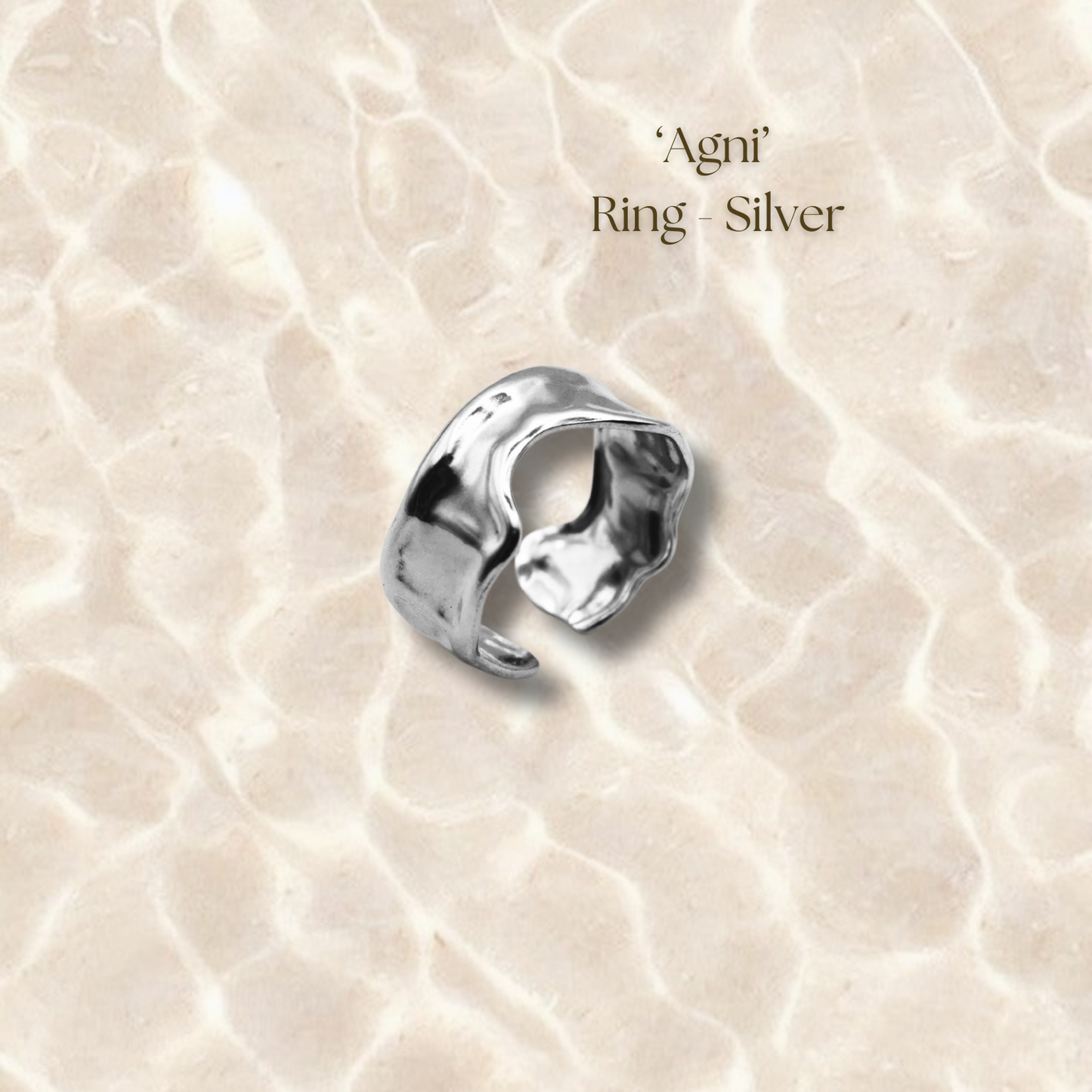 Agni Ring - Silver