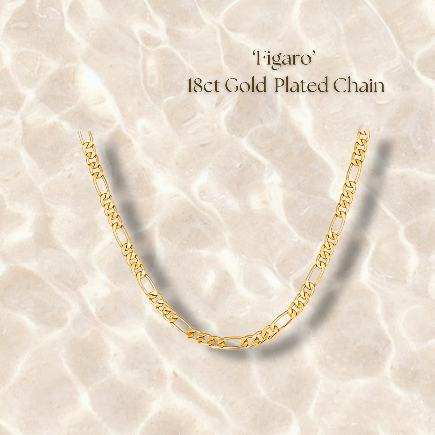 Figaro Chain - Gold