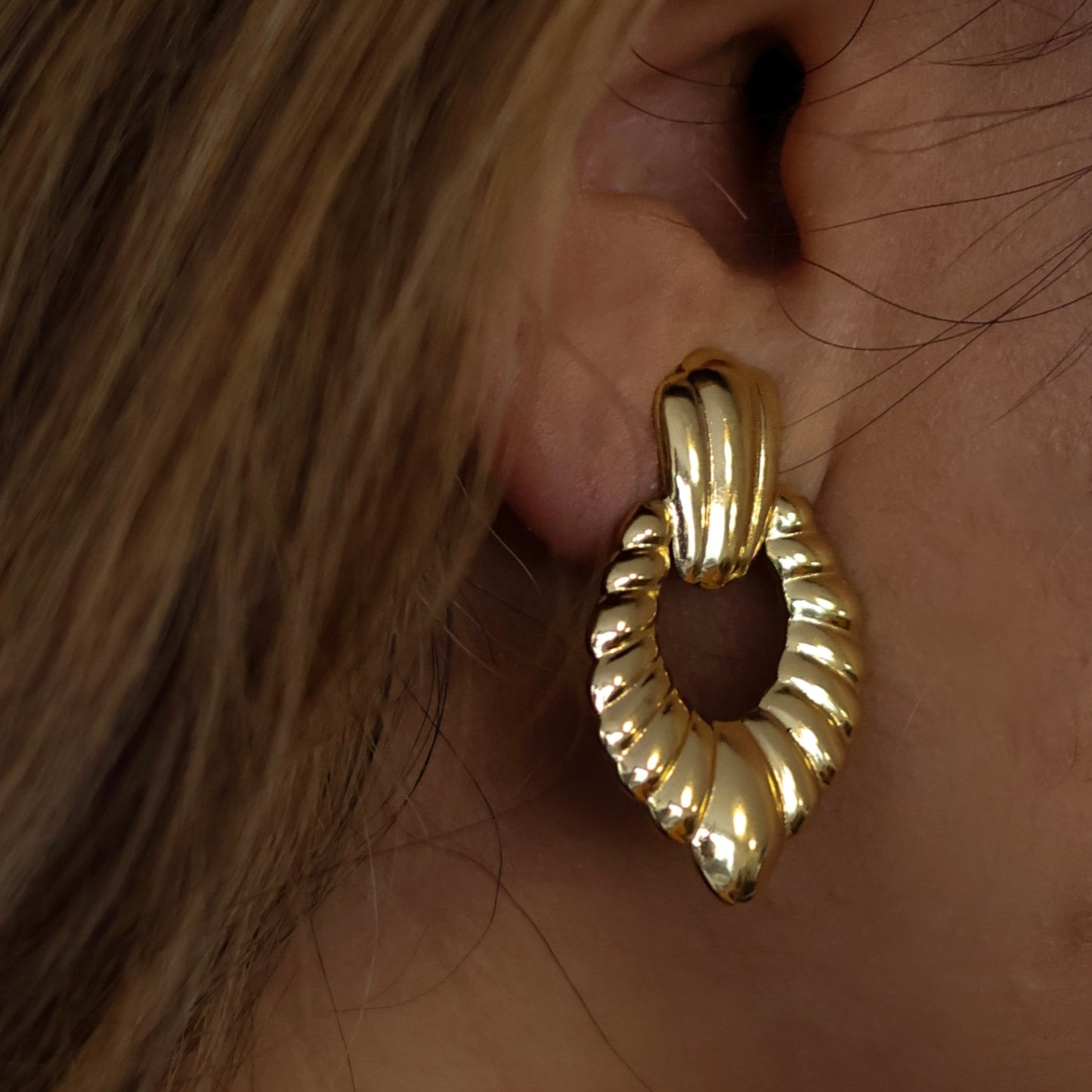 Dolores Earrings - Gold