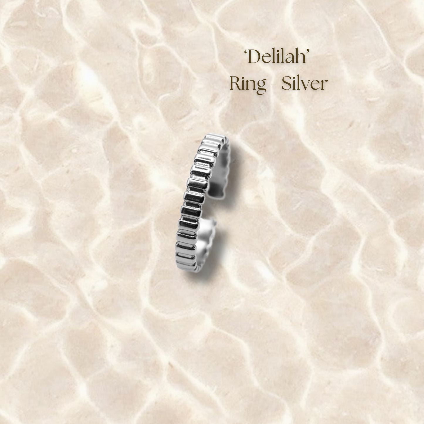Delilah Ring - Silver