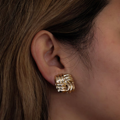 Delta Earrings - Gold