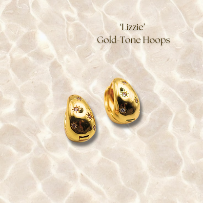 Lizzie Hoops - Gold