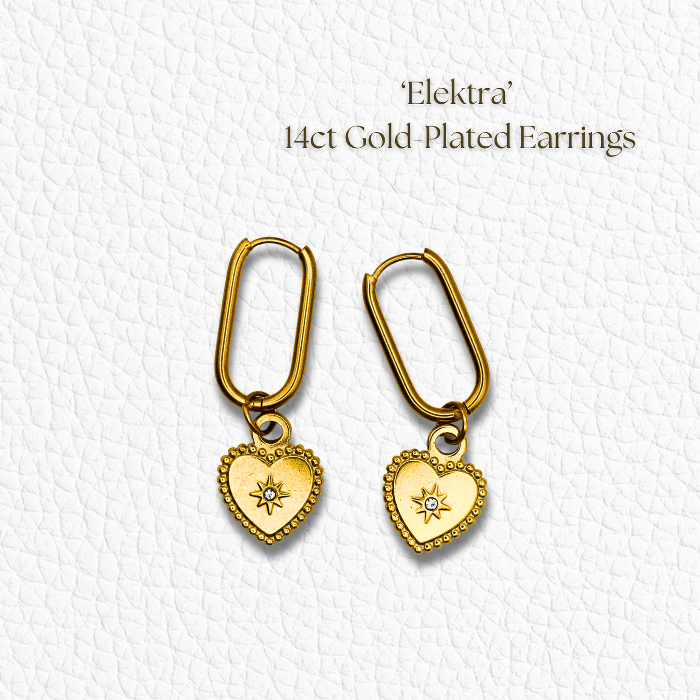 Elektra Earrings - Gold