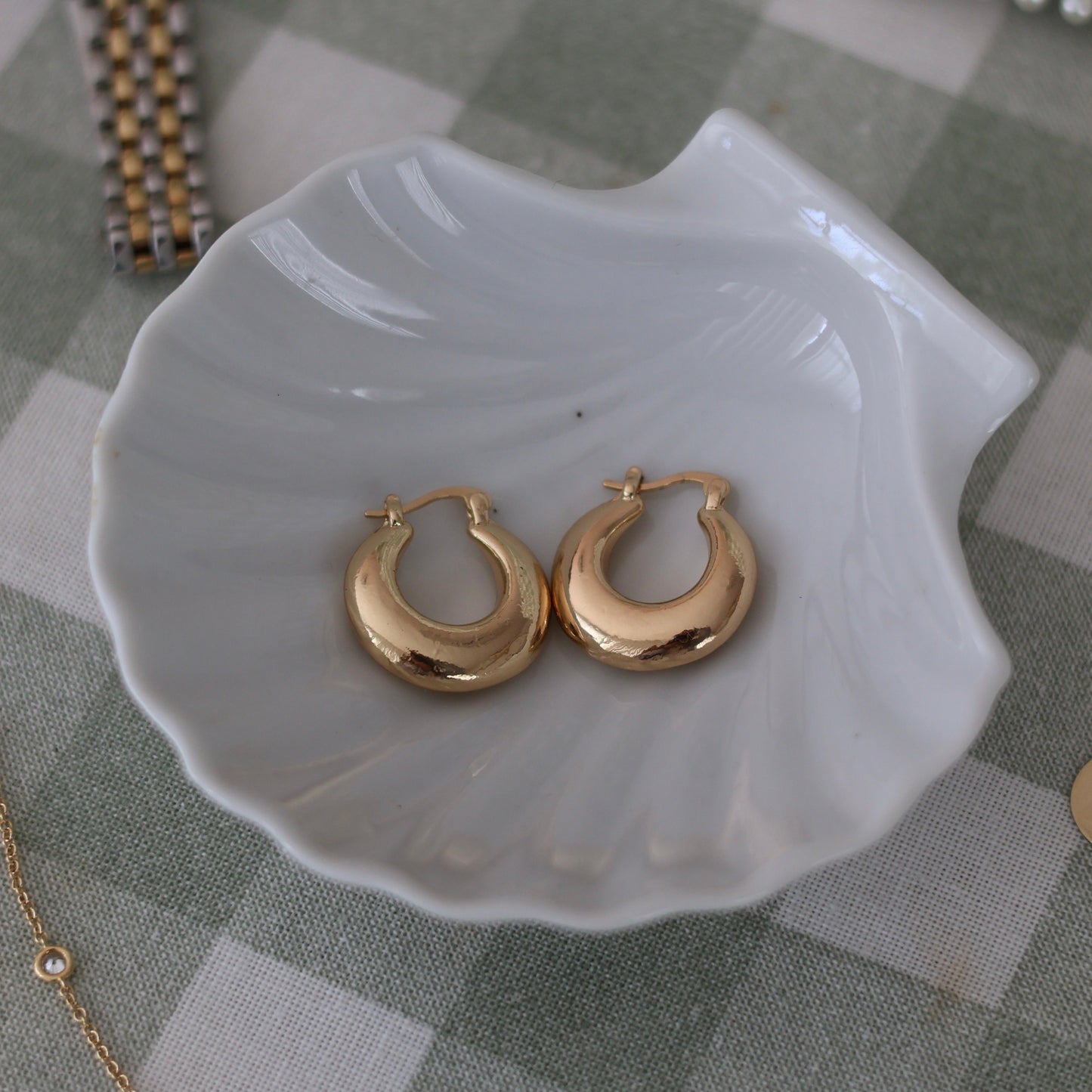 Luna Hoops - Gold