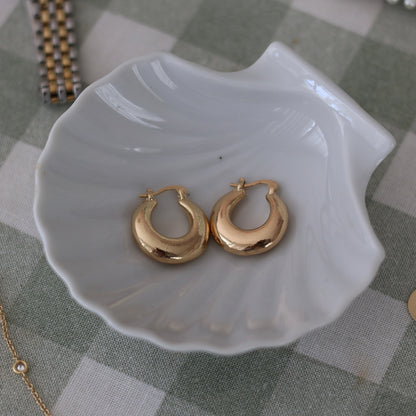 Luna Hoops - Gold